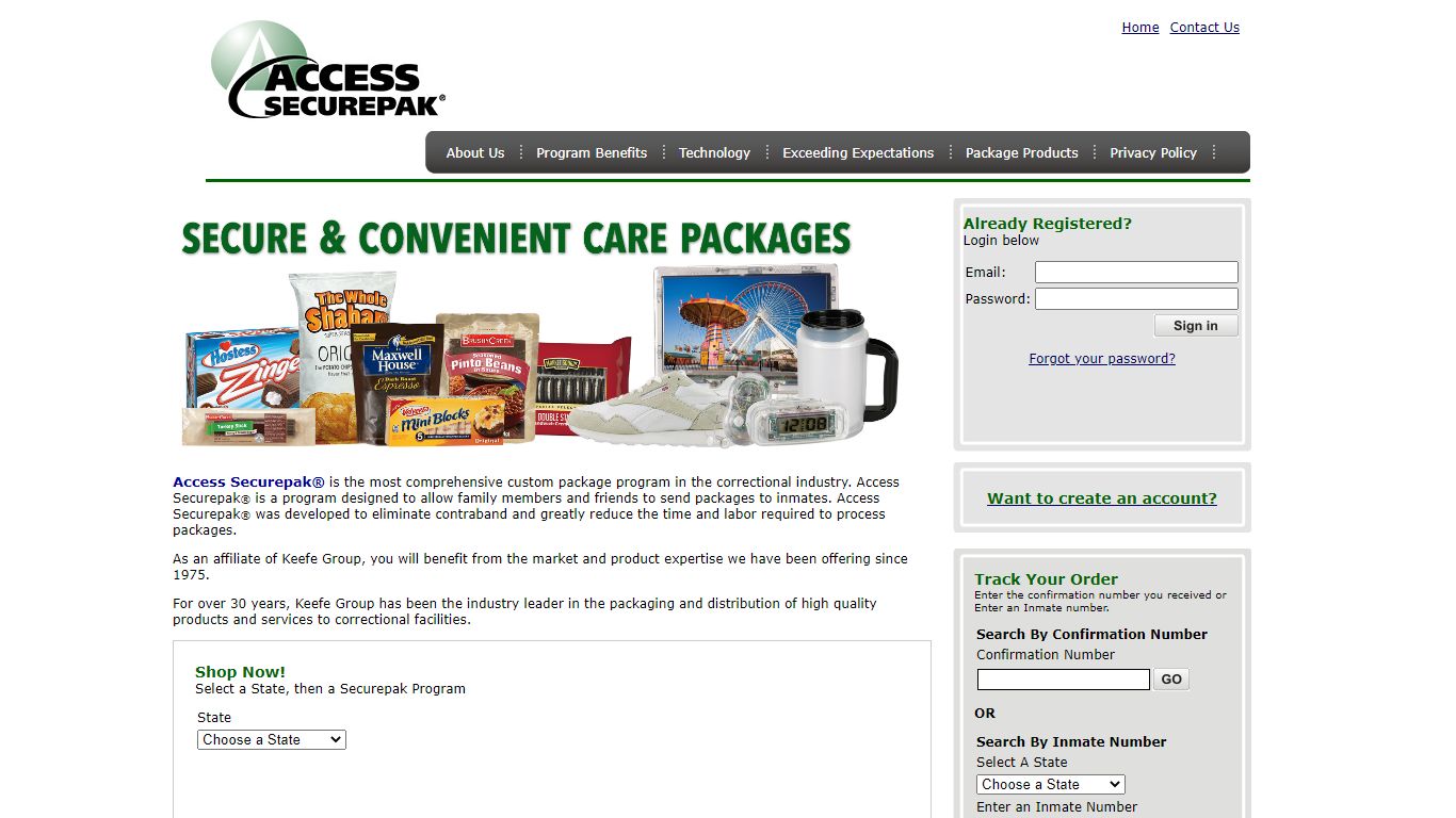 St. Joseph County Package Program - IN - FAQ's - Access Securepak